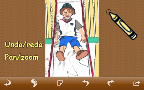 Color My World - The coloring book with a TWIST! screenshot 4