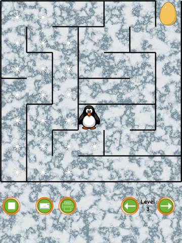Screenshot #6 pour Manchot Labyrinthe (chercher l'œuf)