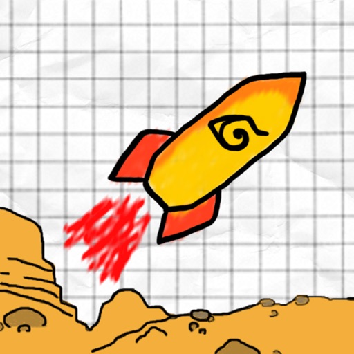 A Doodle Fly - Fly to Mars iOS App