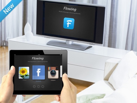 Screenshot #4 pour Flowing - Magic photo viewer for Instagram, Facebook and Flickr