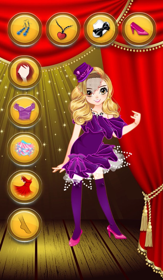 #3. Dress Up Pretty Dancer - Makeover Kid Games for Girls. Fashion makeup for princess girl, fairy star in beauty salon (iOS) 作者: App Holdings