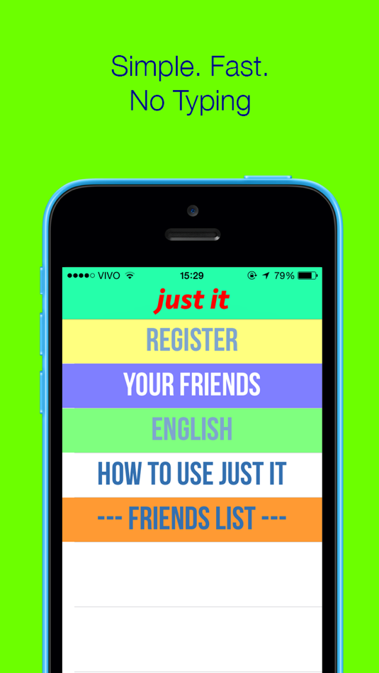 #1. Just It Instant Message (iOS) By: Wilson Baraban Filho