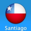 Santiago Travel Map (Chile)