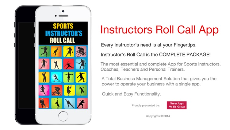 INSTRUCTOR'S ROLL CALL