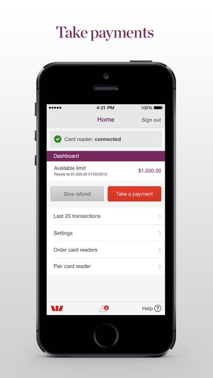 Westpac Mobile PayWay screenshot-3