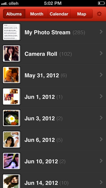 PhotoCal - Sorting photos by date