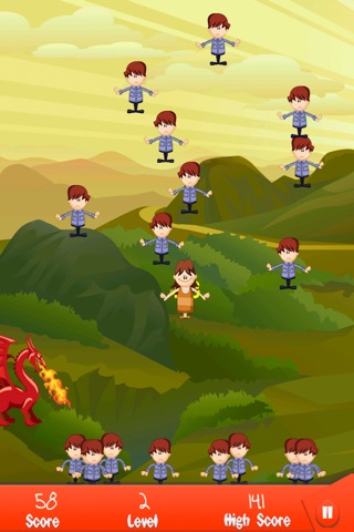 Avoid the Hungry Dragon - Human Rescue Challenge FREE screenshot 4