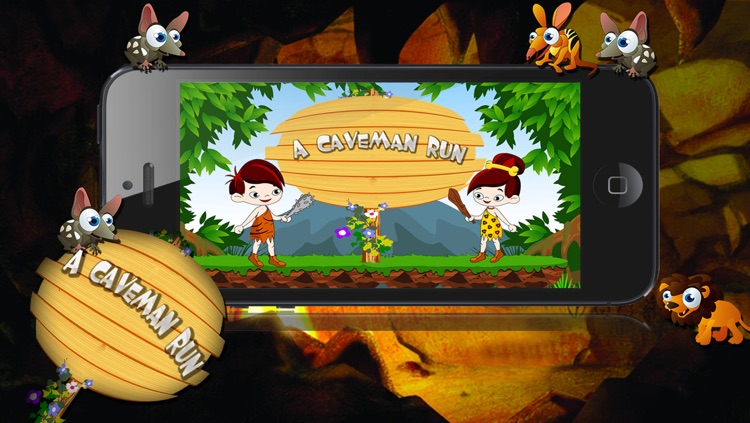 A Caveman Run - Endless Running And Jumping Game From A Jurassic Time For Boys, Girls and Baby-A-Like Free