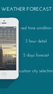 talking weather alarm clock - free iphone screenshot 3