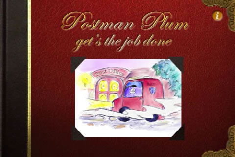Postman Plum Interactive Kids Book