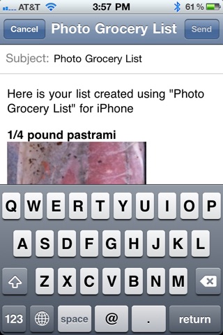 Photo Grocery List screenshot 4