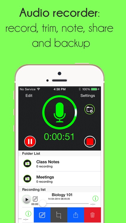 Audio Memos: Trimming, Playback, Notes and Podcasts