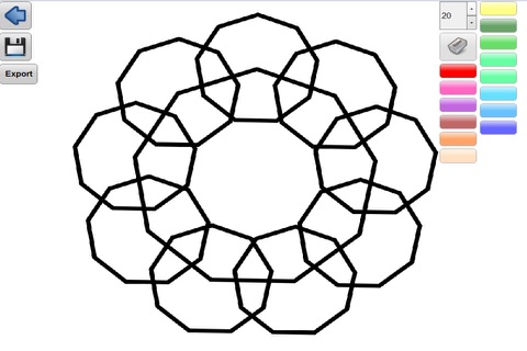 Mandala Draw Diagrams screenshot 2