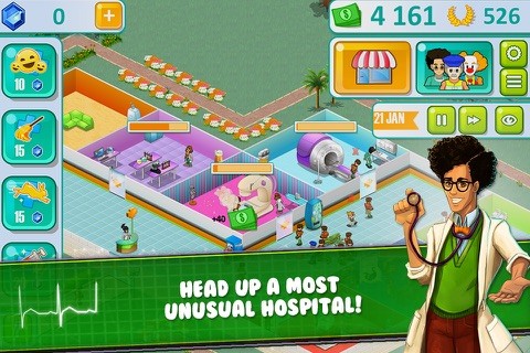 Hospital Manager – Build and manage a one-of-a-kind hospital screenshot 2
