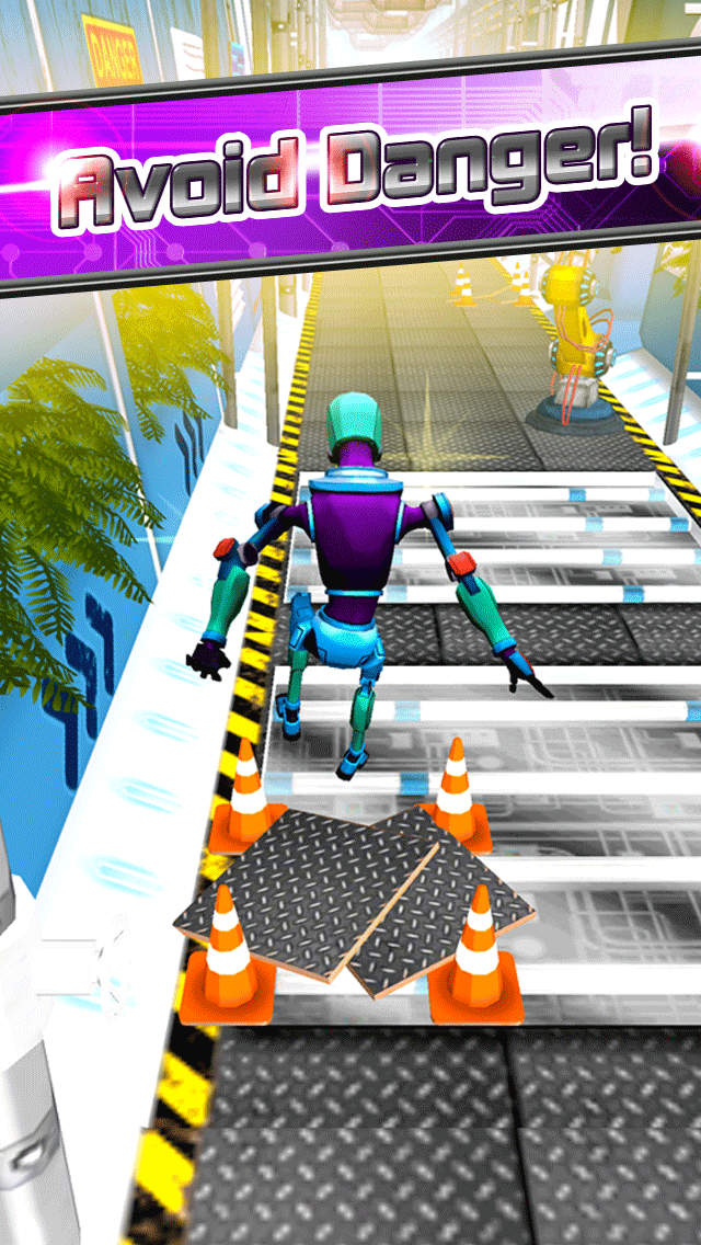 3D SCIFIロボット速く走るアクションアドベンチャーで、最良の機械工場ワールドゲーム無料のおすすめ画像3