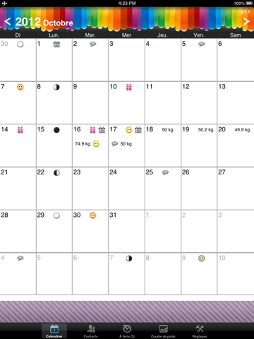 Screenshot #4 pour Calendrier Matrix