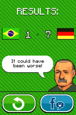 Game screenshot Бразилия против Германии - 7-1 футбольного матча apk