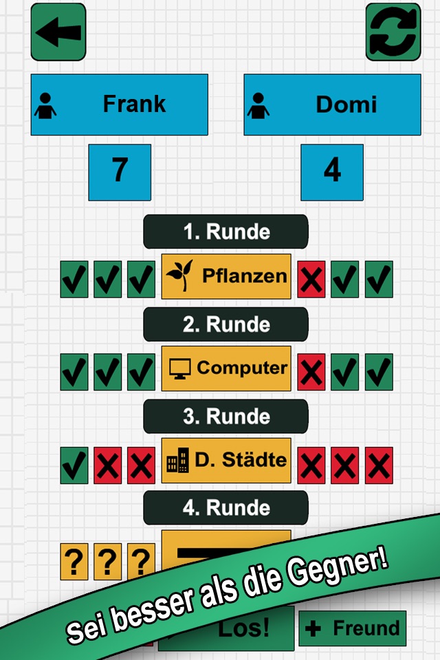 Galgenmännchen Duell screenshot 3