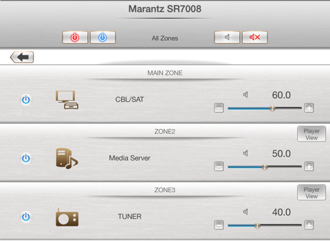 Screenshot #6 pour Marantz Remote App