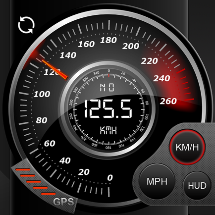 Speedo GPS Speed Tracker, Car Speedometer, Cycle Computer, Trip 