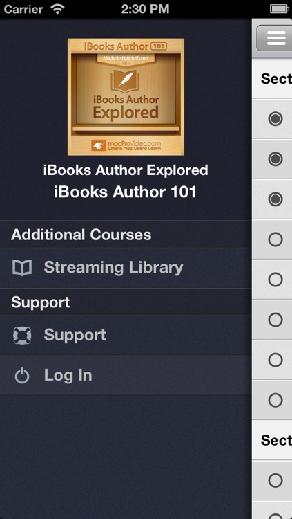 Course for iBooks Author 101 - iBooks Author Explored