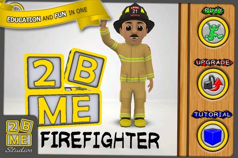 2BME Firefighter Lite : Interactive 3d tour of the fire station that teaches children about firemen (free glimpse inside a learning app for kids, boys and girls) screenshot 3