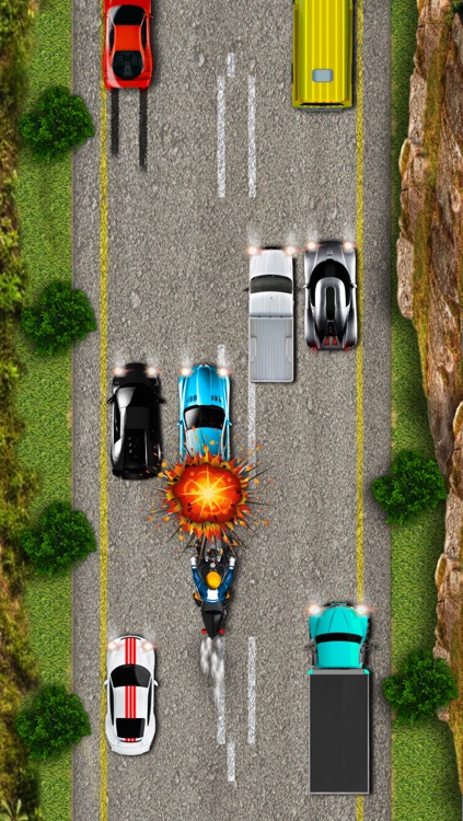 2D Highway Moto Bike Game FREE - Real Fast Motorbike & Motorcycle Racing Games