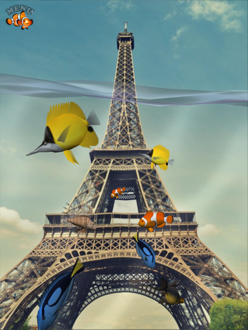 Screenshot #5 pour Fish Fingers! 3D Interactive Aquarium