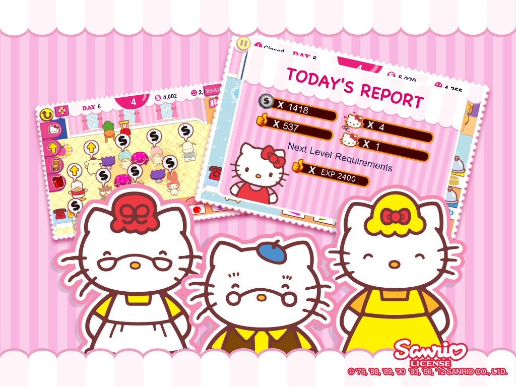 Hello Kitty Cafe! HD screenshot 2