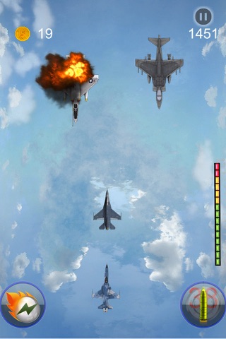 Air Fighter Military Defence - War Plane Dog Fight Free Game screenshot 4