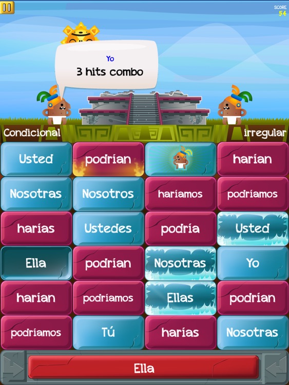 Verb Challenge Spanish - iPad Edition