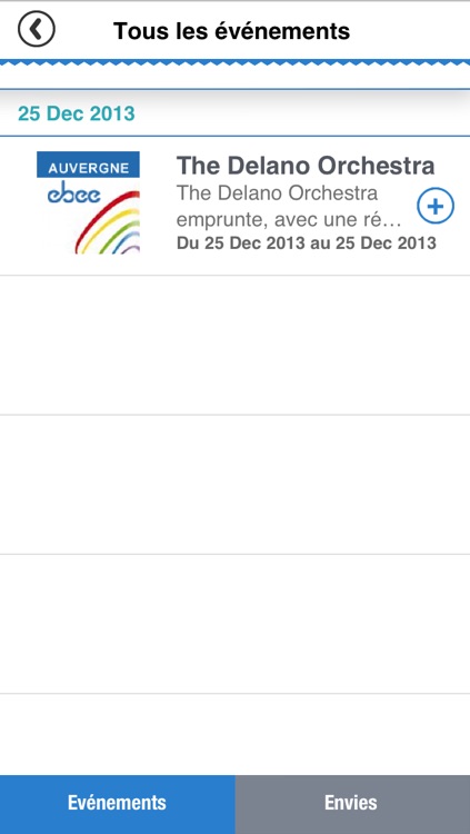 ebee Auvergne, l'agenda de l'Auvergne screenshot-3