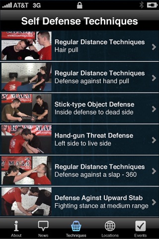 KravMaga - IKMF screenshot 2