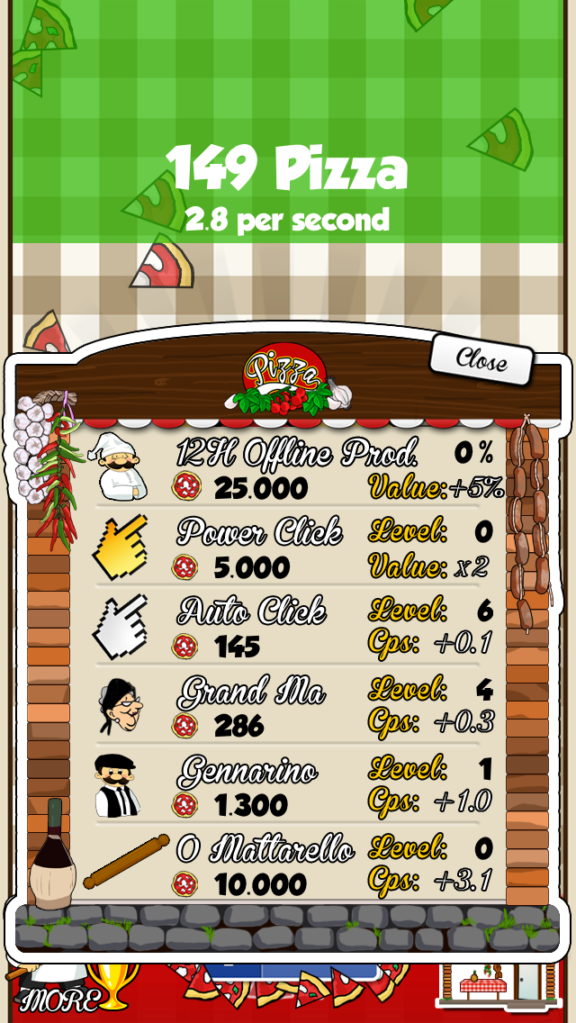 Screenshot #2 pour Pizza Clickers