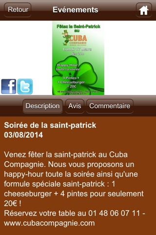 Cuba Compagnie Café screenshot 3