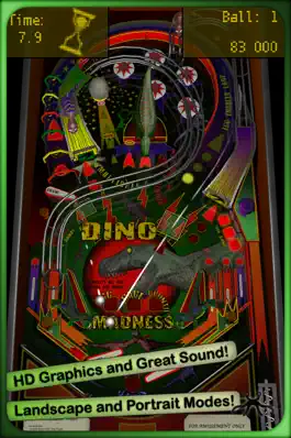 Game screenshot Dino Madness Pinball Lite apk
