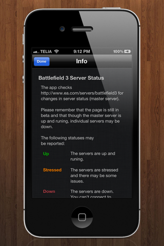 Battlefield 3 Server Status (Unofficial) screenshot 2