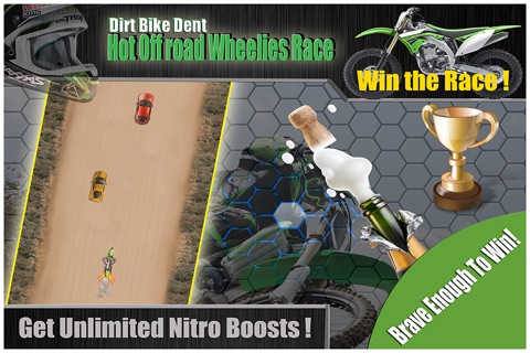 Dirt Bike Metal Dent - Hot Off road Wheelies TR Race screenshot 3