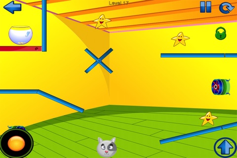 Bouncy Cat Lite - A Physics Adventure screenshot 3