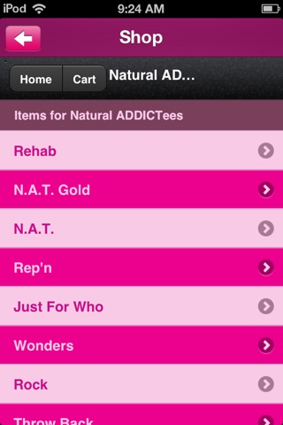 Natural ADDICTees screenshot 3