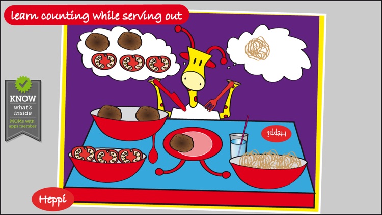 Bo's Dinnertime Story - FREE Bo the Giraffe App for Toddlers and Preschoolers!