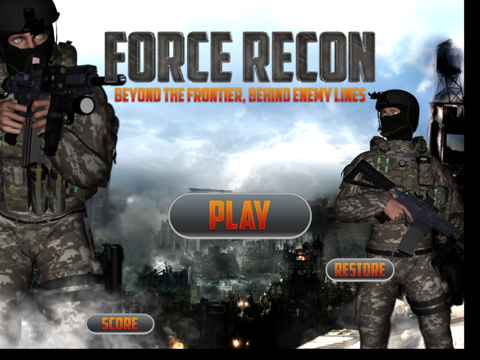 Screenshot #4 pour Force Recon au-delà de la frontière derrière les lignes ennemies : Force Recon Beyond the Frontier Behind Enemy Lines