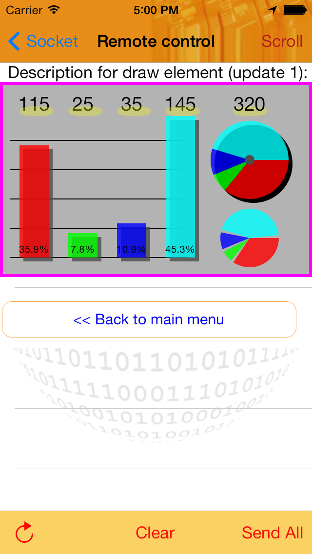 Screenshot #3 pour DeviLAN - Remote control & Visualization tool for developers