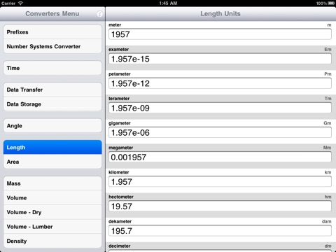 iConverter Pro for iPad - Retina HD Screen screenshot 2