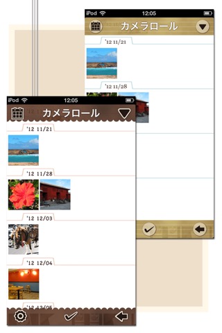 カレンダーアルバムなら無料で写真整理！カメラで撮ってコラージュ、文字入れやフィルターなどで写真加工してデコや編集した写メ（画像）を組み合わせて時系列に整理整頓して管理！のおすすめ画像4