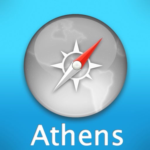 Athens Travel Map