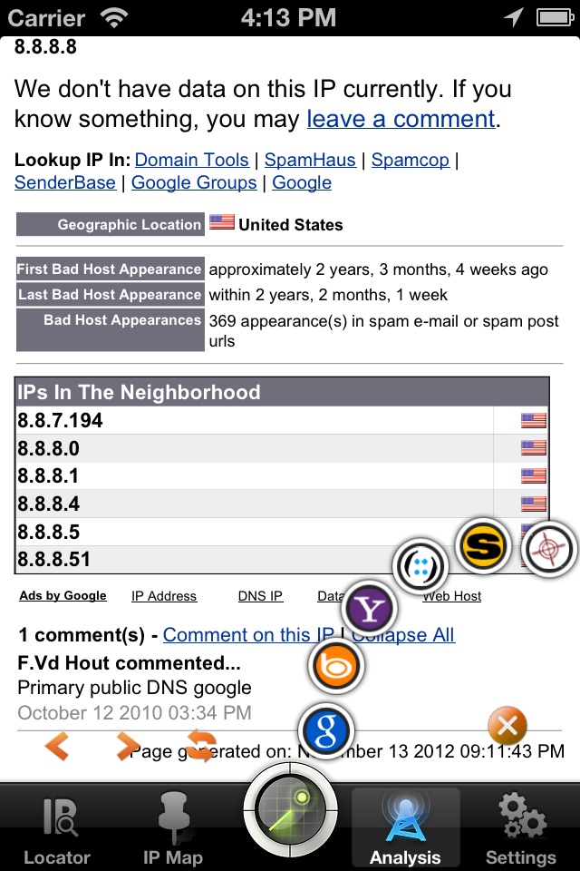 IP Address Locator - Lookup IP from latest Worldwide IP database screenshot 4