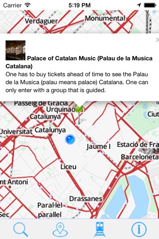 Offline Map Barcelona - Guide, Attractions and Transport screenshot 4