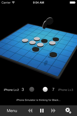 Blue Reversi Lite screenshot 3