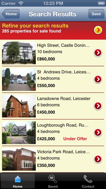 Nicholas Humphreys Estate Agent Property Search